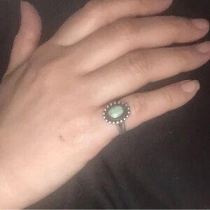 Vintage Bell Trading Post Sterling Silver Turquoise Ring Southwestern Sz 6.5